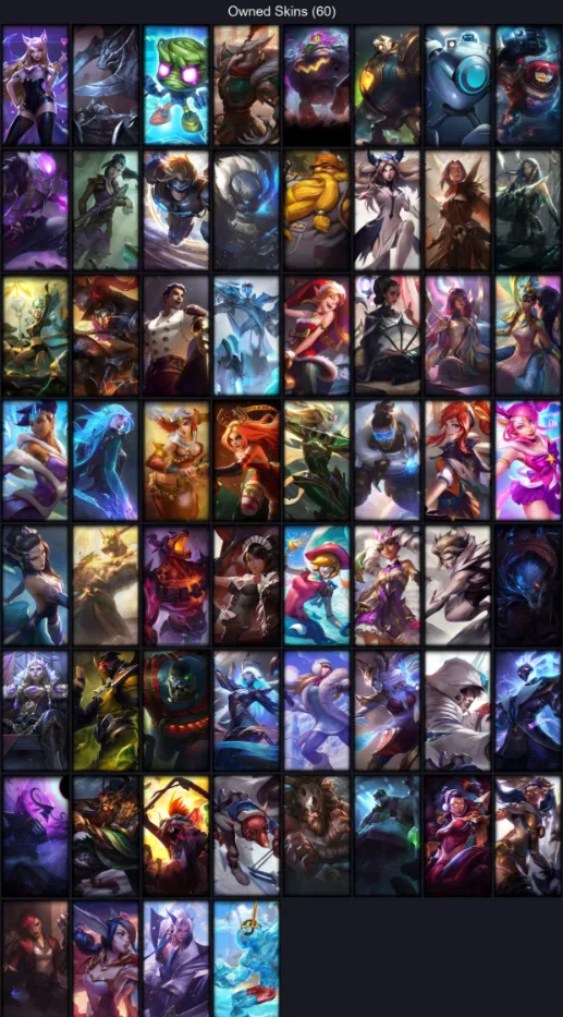 🏖【EUW】⸱ 👹 67 Skin⸱ 🏭 113 Champ⸱ 🐗 Unranked⸱ 🍷 Honor 3⸱ 🧧 145 RP⸱ 🪀 Email Access⸱ 🪈 623 BE⸱ 🐶 Level 271⸱ 🫸 2025 Read